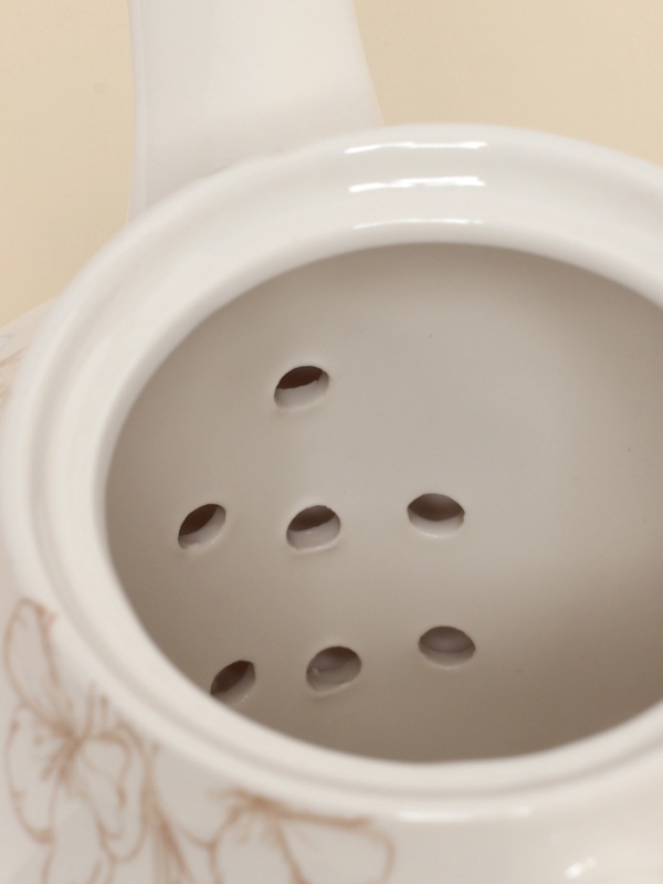 Заварочный чайник SL Home «Аманде», 27,5×14×24 см, фарфор, белый Заварочный чайник SL Home «Аманде», 27,5×14×24 см, фарфор, белый