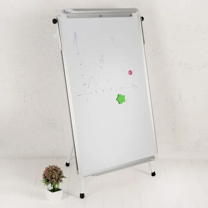 Флипчарт магнитно-маркерный, Calligrata, регулировка высоты, 70&times;100 см