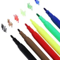 Фломастеры 6 цветов, вентилируемый колпачок