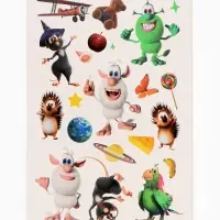 Набор Детские переводные татуировки "Весёлые ребята" 2 листа