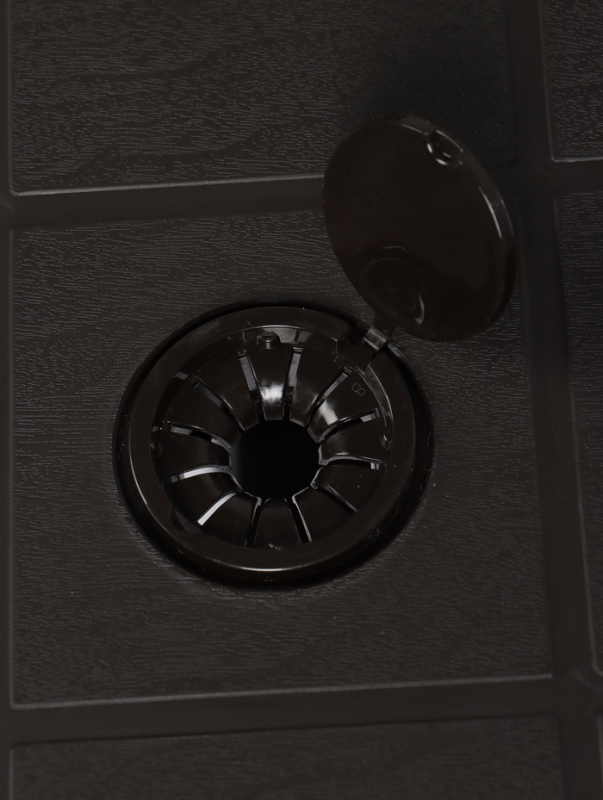 Стол круглый «Атлант», 90×90×76.5 см, коричневый Стол круглый «Атлант», 90×90×76.5 см, коричневый