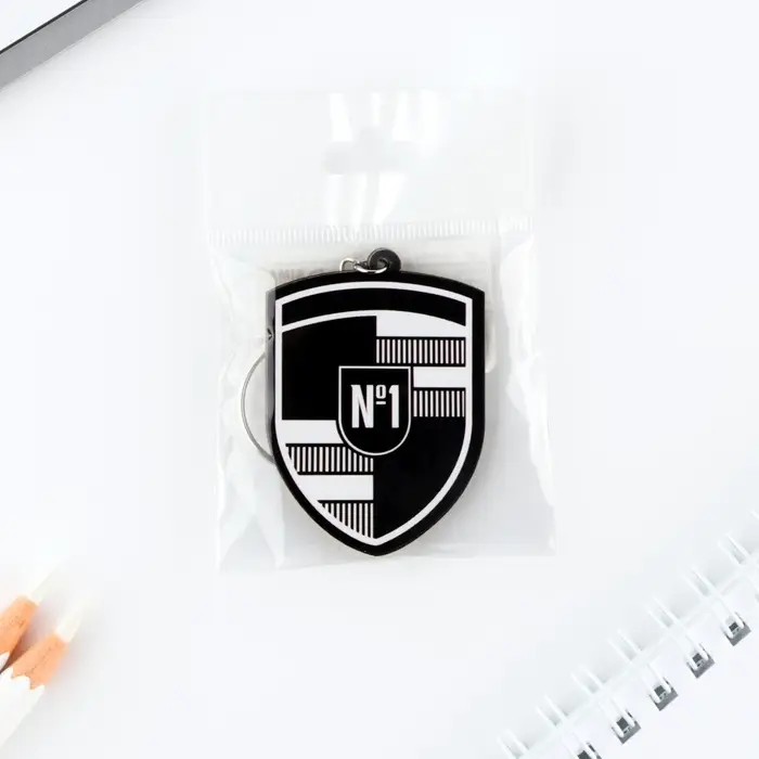 Брелок для ключей деревянный «Номер 1», 3.6 х 5.4 см