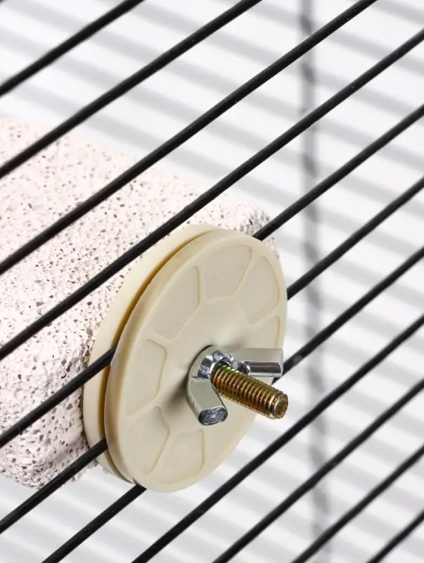 Минеральная жёрдочка для птиц &laquo;Пристань&raquo;, 7&times;6 см