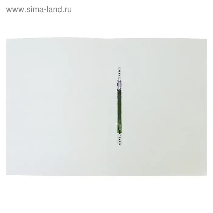 Скоросшиватель  Скоросшиватель "Дело", белый, мелованный картон, 320 г/м²