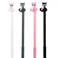 Ручка-прикол Calligrata &laquo;Кошечка&raquo;, синий стержень, гелевая, МИКС