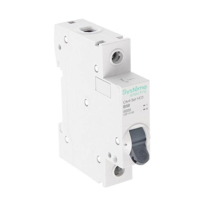Автоматический выключатель SE City9 Set, B, 50 А, 1P, 4.5 kA, 230 В Автоматический выключатель SE City9 Set, B, 50 А, 1P, 4.5 kA, 230 В
