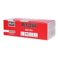 Лампа AVS Vegas 12V. R10W(BA15S) BOХ 10шт.