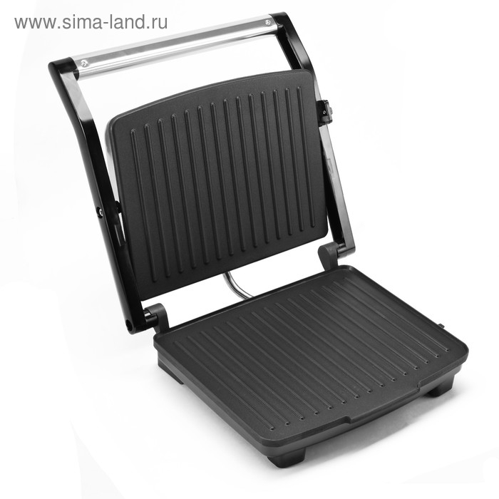 Электрогриль Luazon LEG-2001, 2000 Вт, антипригарное покрытие, 30х23.5 см