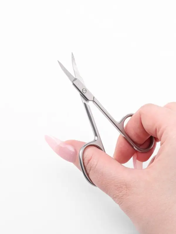 Ножницы маникюрные &laquo;Премиум&raquo;, загнутые, узкие, 9.5 см