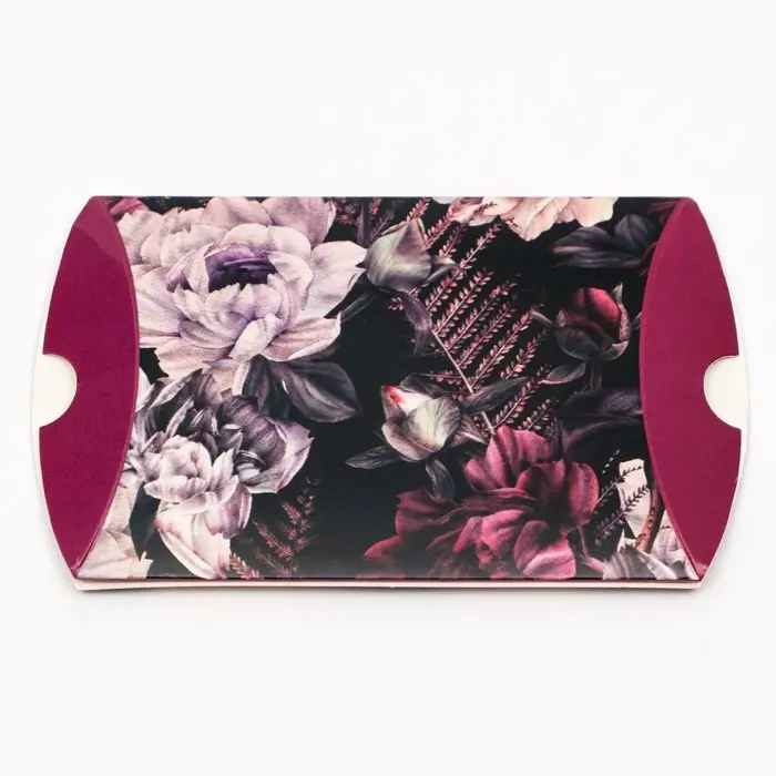 Коробка складная "Цветы осени", 11 х 8 х 2 см