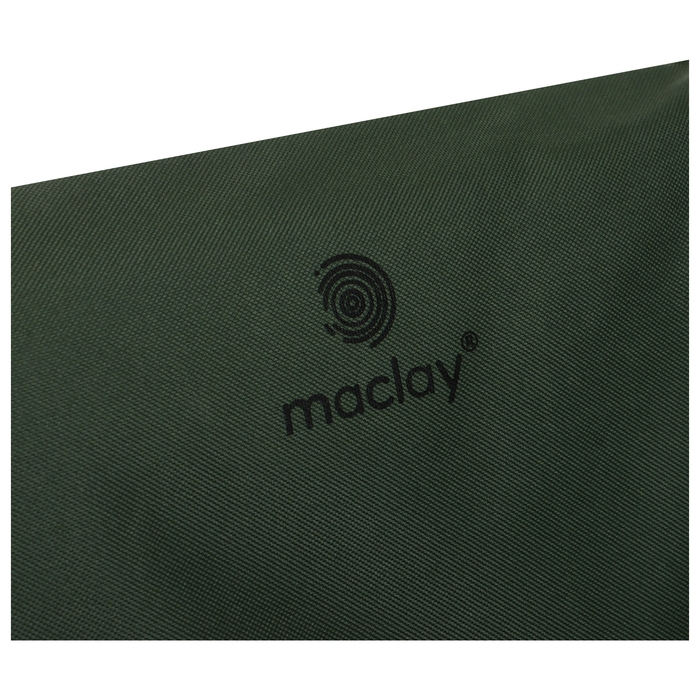 Кресло складное maclay, с мягким матрасом, 57 х 48 х 90 см, до 120 кг, цвет зелёный Кресло складное maclay, с мягким матрасом, 57 х 48 х 90 см, до 120 кг, цвет зелёный