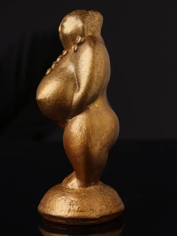 Фигурка гипс &laquo;Богиня плодородия&raquo;, 13&times;6&times;6 см, бронза