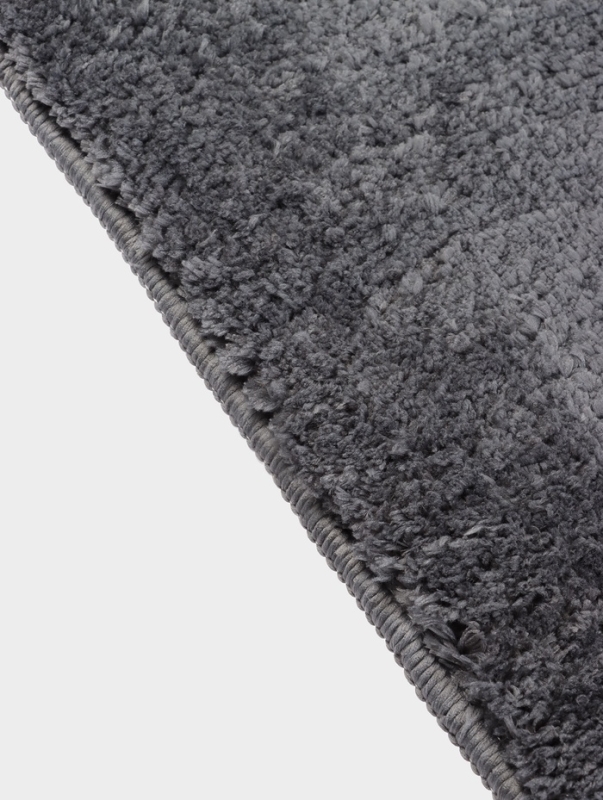 Коврик Savanna, 40×60 см, ворс 2 см, микрофибра, темно-серый Коврик Savanna, 40×60 см, ворс 2 см, микрофибра, темно-серый