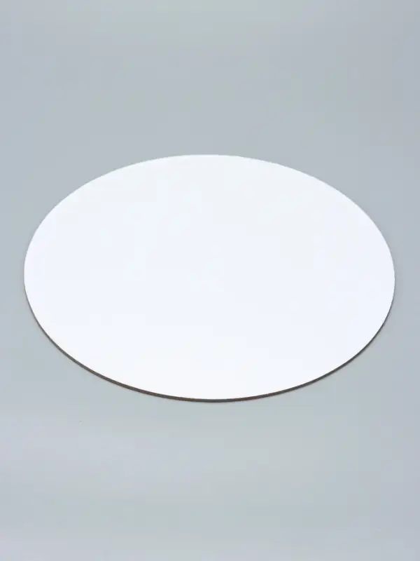 Коробка под торт 2 окна, с ручками, белая, + подложка 2.5 золото - белый, 24&times;24&times;20 см