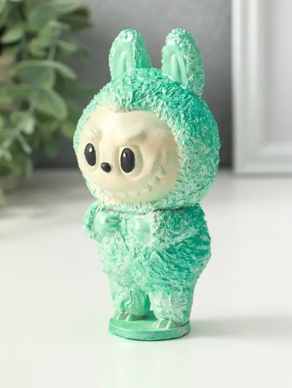 Фигурка гипс &laquo;Чудик&raquo;, 13&times;6.5&times;5.5 см, мята