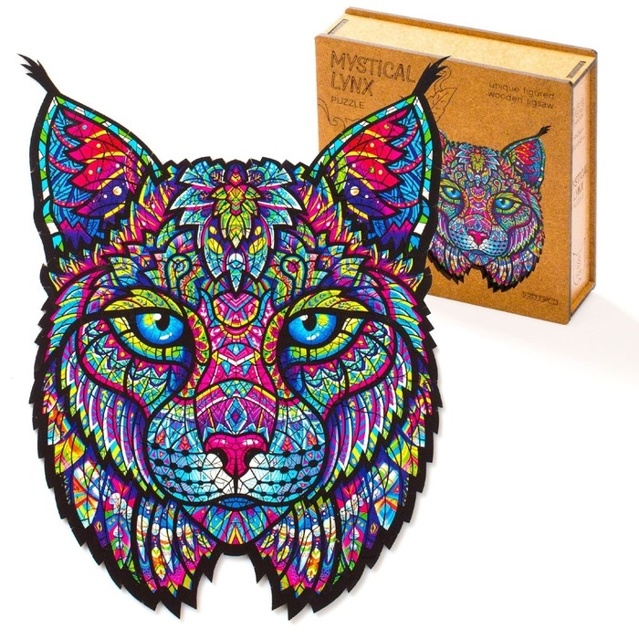 Пазл фигурный «Мистическая Рысь» S Пазл фигурный «Мистическая Рысь» S