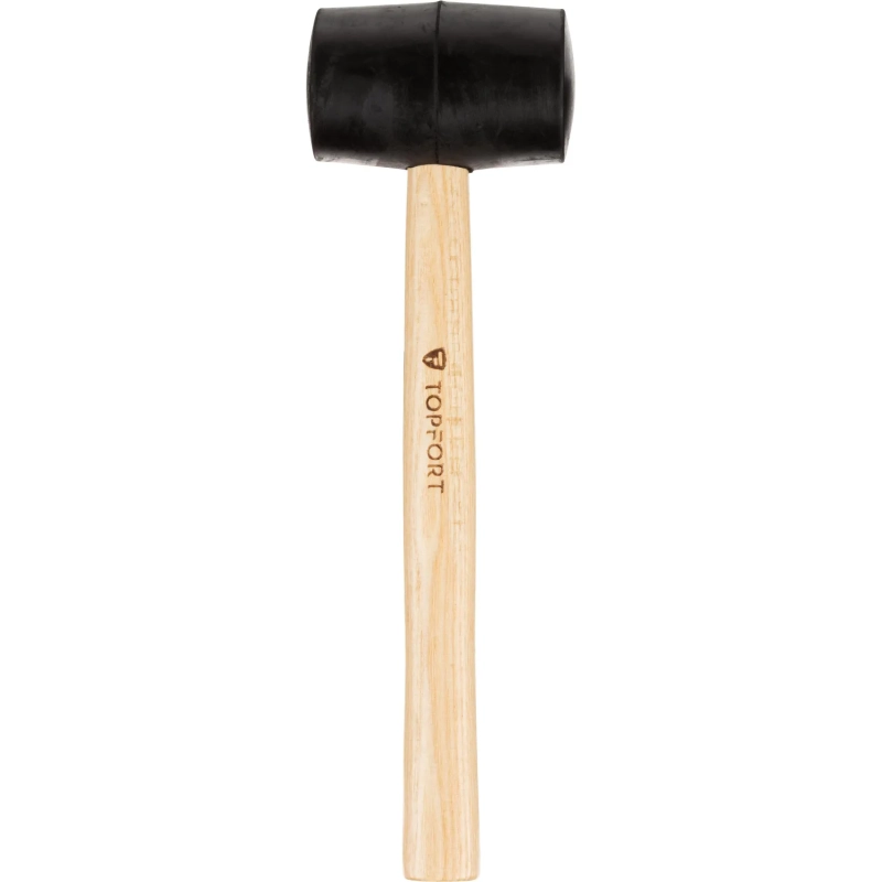 Киянка резиновая 450 г Topfort c деревянной рукояткой