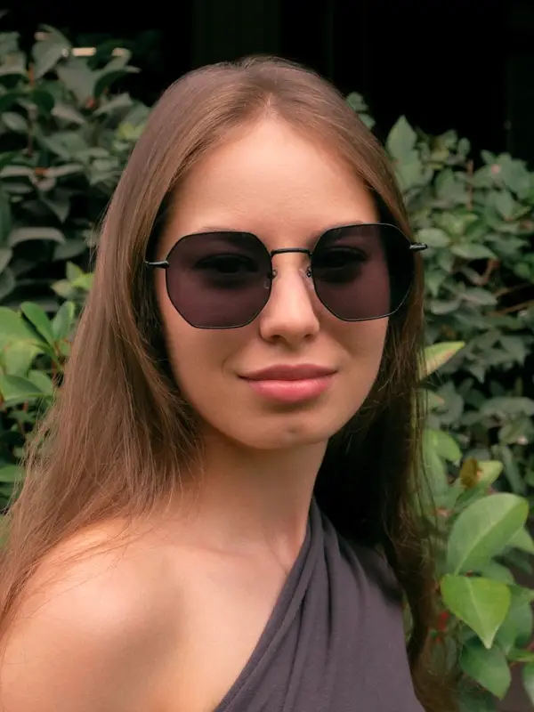 Очки солнцезащитные OneSun, uv 400, чёрные