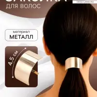 Заколка для волос &laquo;Крючок&raquo;, 4.5&times;2.5 см, золото