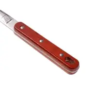 Шумовка для казана Шафран, 43 см, диаметр 16 см, узбекская, с деревянной ручкой, металл