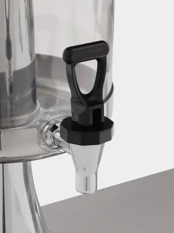 Диспенсер для напитков Hanna Kn&ouml;vel, 2 секции по 8 л, 555&times;350&times;600 мм, нержавеющая сталь, серебристый