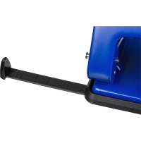 Дырокол Attache до 50 листов, с блокиратором, металлич., синий