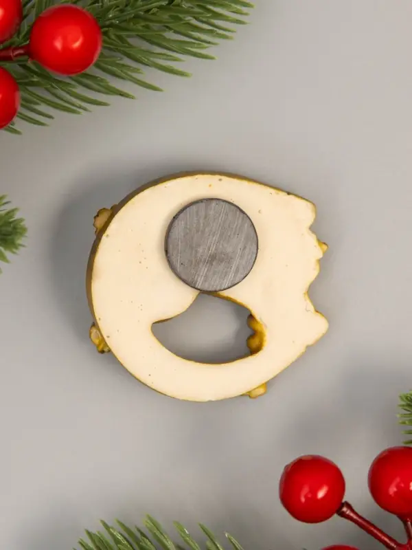 Магнит полистоун  "Конь в подкове с клевером" МИКС 4,6х5,3 см