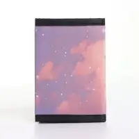 Кошелёк детский на липучке &laquo;Выбражулька&raquo;, бежевый, сиреневый