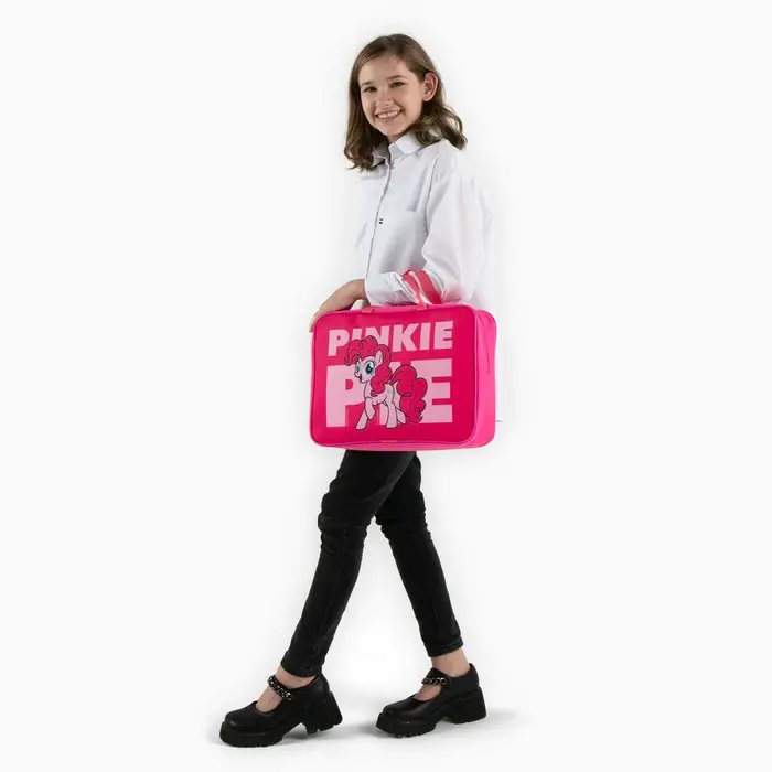 Папка с ручками текстильная А4, 35&times;27&times;10 см, My little pony