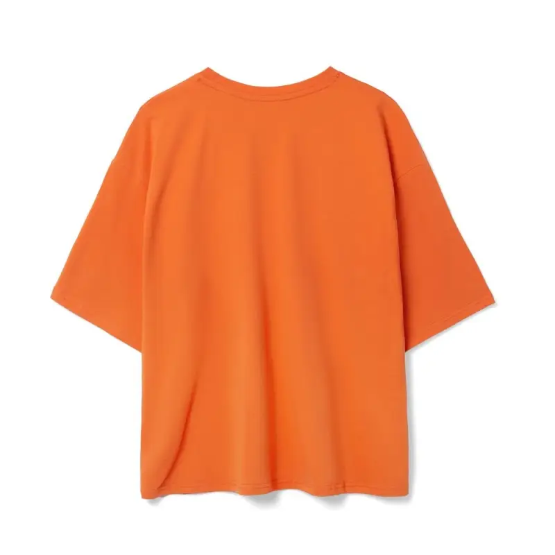 Футболка унисекс оверсайз Street Vibes, оранжевая, размер XS/S Футболка унисекс оверсайз Street Vibes, оранжевая, размер XS/S