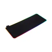 Коврик для компьютерной мыши, 80&times;30&times;0.3 см, с RGB-подсветкой, чёрный
