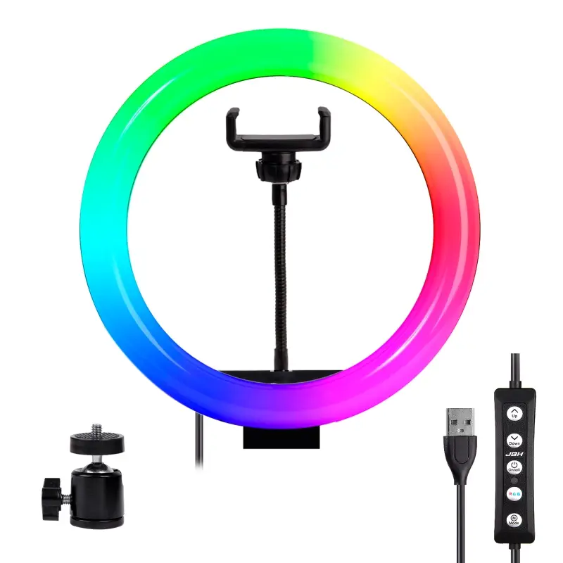 Селфи кольцо 33СМ MJ33 13" RGB JBH (20шт/кор)