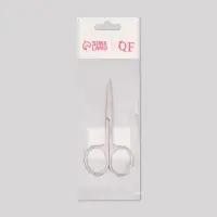 Ножницы маникюрные QF, прямые, широкие, 9 см