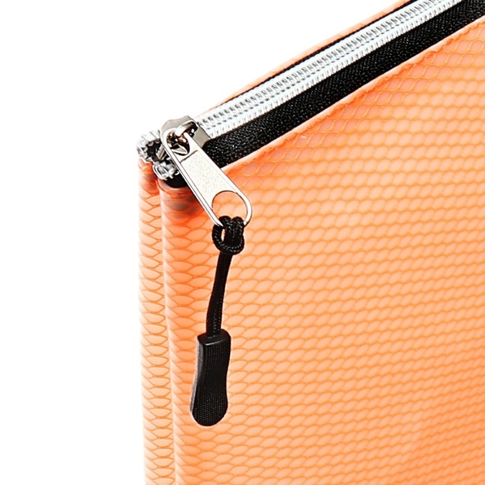 Папка для чертежей и рисунков A3, 420 х 330 х 20 мм, ПВХ, молния сверху, deVENTE Armour, оранжевая Папка для чертежей и рисунков A3, 420 х 330 х 20 мм, ПВХ, молния сверху, deVENTE Armour, оранжевая