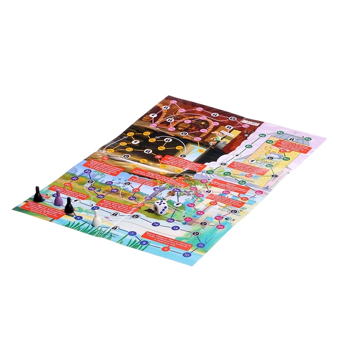 Настольная игра-ходилка  Настольная игра-ходилка "Большое приключение"