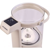 Чайник HYK-G7700 2,5л 2200Вт кремовый (стекло)