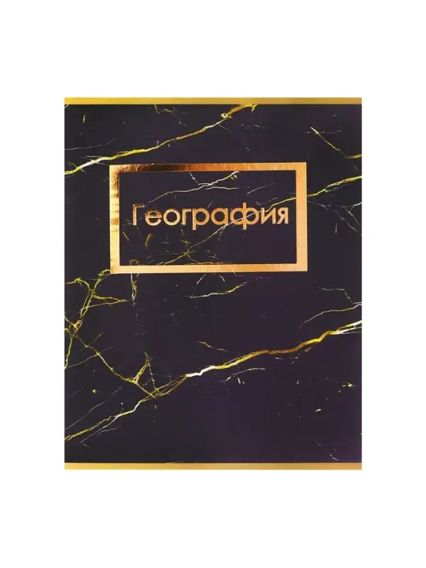 Набор предметных тетрадей Calligrata &laquo;Мрамор тёмный&raquo;, 10 предметов, 48 листов, со справочным материалом, обложка из мелованного картона