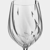 Бокалы для белого вина CRYSTAL BOHEMIA CREX OPTIC, 480 мл, набор 2 шт., стекло, прозрачные