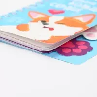 Блокнот с разделителями А7, 40 л "Корги" Блокнот с разделителями А7, 40 л "Корги"