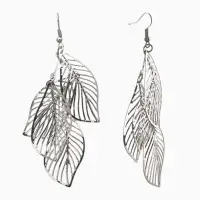 Серьги висячие &laquo;Шелест&raquo;, листопад, цвет МИКС, 9.8 см