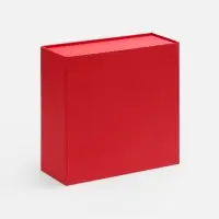 Коробка складная Quadra Fold, красная Коробка складная Quadra Fold, красная