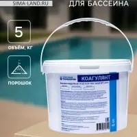 Средство для бассейна Коагулянт &laquo;Очистные технологии&raquo;, порошок, ведро 5 кг