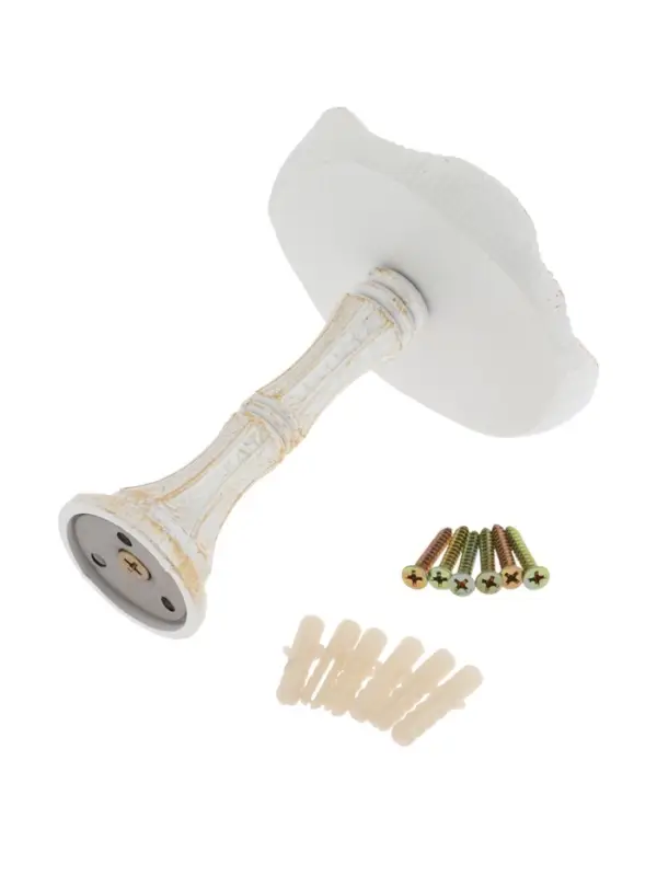 Крючок для штор CAPPIO KS036, d=9.5 мм, цвет белый, 2 шт Крючок для штор CAPPIO KS036, d=9.5 мм, цвет белый, 2 шт