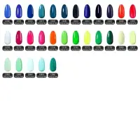 Гель лак для ногтей, однотонный, трехфазный, 10 мл, LED/UV, зелёный (280)