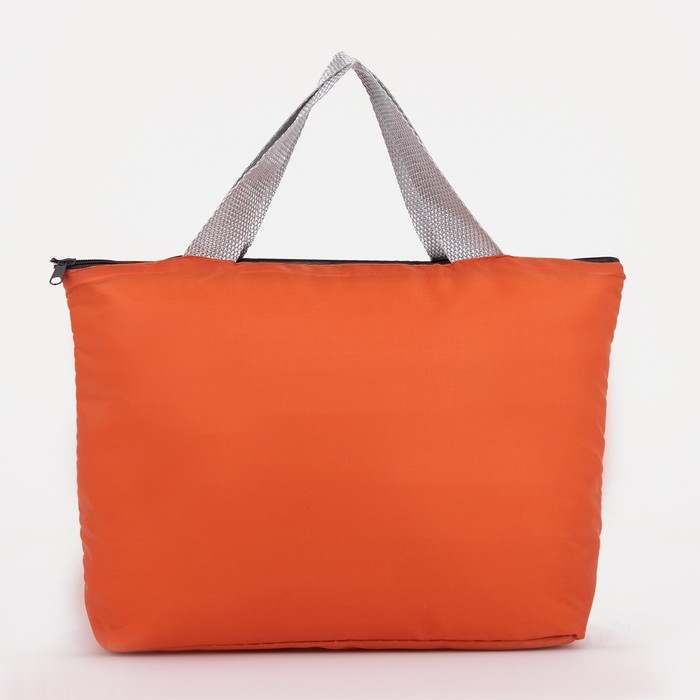 Термосумка на молнии 3,8 л, цвет оранжевый Термосумка на молнии 3,8 л, цвет оранжевый