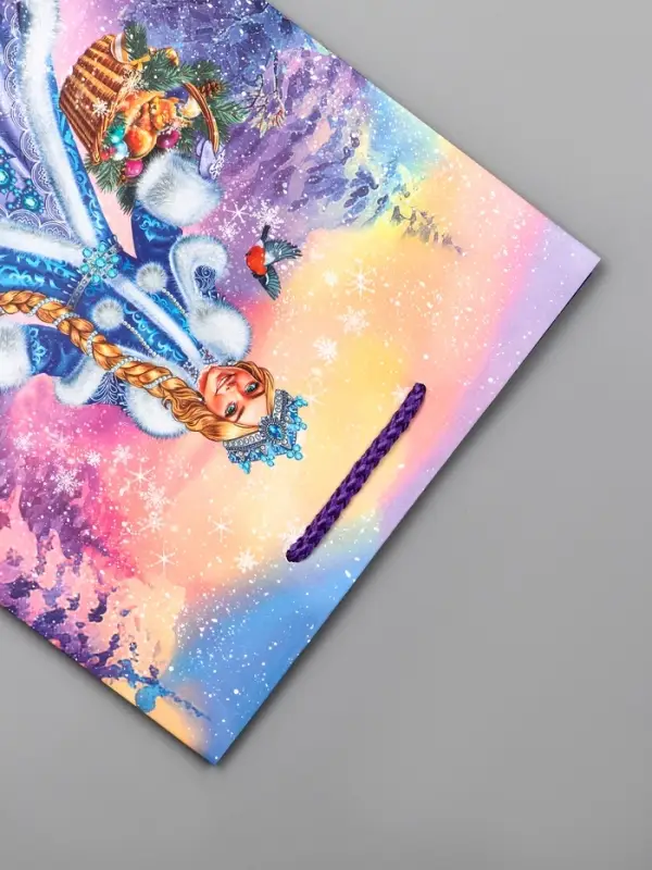 Пакет подарочный новогодний ламинированный, «Снегурочка ждет Деда Мороза» , 18×10×22.3 см Пакет подарочный новогодний ламинированный, «Снегурочка ждет Деда Мороза» , 18×10×22.3 см