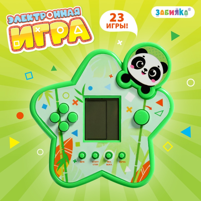 Электронная игра, цвет зелёный Электронная игра, цвет зелёный