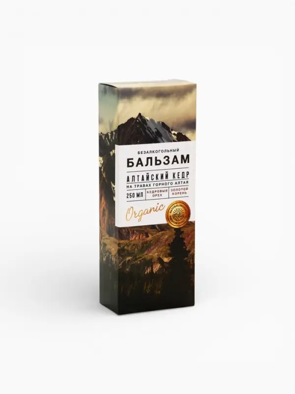 Бальзам безалкогольный на травах &laquo;Витаминный&raquo;: маралий корень, бадан, в пластиковой бутылке, 250 мл