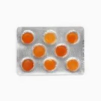 Леденцы в блистере &laquo;Зарплата удвоин&raquo;, вкус: апельсин,16 г