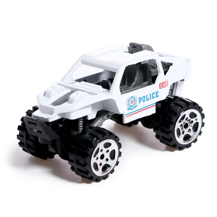 Машина металлическая «Спецслужбы», набор 10 шт Машина металлическая «Спецслужбы», набор 10 шт